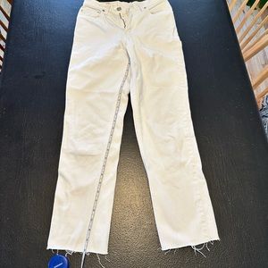 Vintage white Levi’s